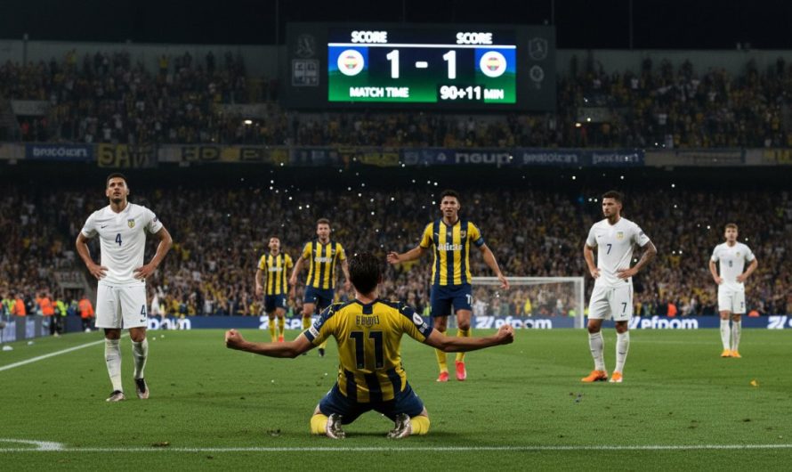 Fenerbahçe’nin Dönüm Noktası: Kadıköy’de Kayıp ve Umutlar