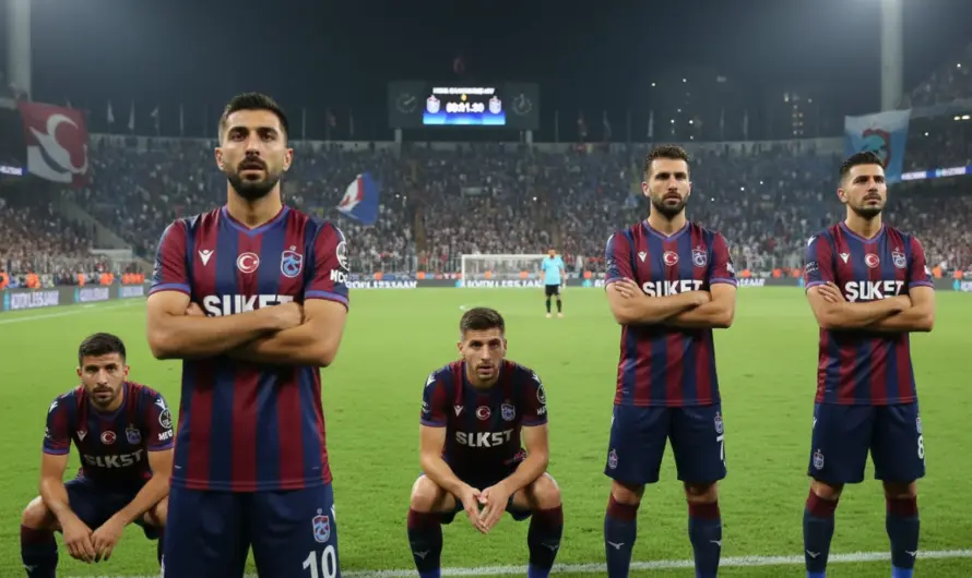 Trabzonspor’un Galatasaray Maçı Öncesi Kart Tehditi: 4 Oyuncu Tehlikede